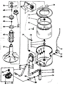 Tub And Basket Parts (Suds Only) parts for Kenmore Washer 110.83380300 (11083380300, 110 83380300) from AppliancePartsPros.com