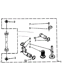 Miscellaneous Parts parts for Kenmore Washer 110.83380300 (11083380300, 110 83380300) from AppliancePartsPros.com