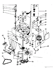 Drive Parts parts for Kenmore Washer 110.83380810 (11083380810, 110 83380810) from AppliancePartsPros.com