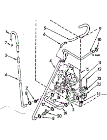 Water System Parts (Suds Only) parts for Kenmore Washer 110.83383120 (11083383120, 110 83383120) from AppliancePartsPros.com
