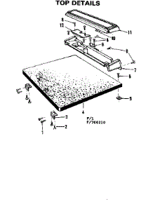 Top Details parts for Kenmore Dishwasher 587.700210 (587700210, 587 700210) from AppliancePartsPros.com