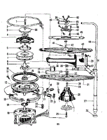 Motor, Heater, And Spray Arm Details parts for Kenmore Dishwasher 587.701503 (587701503, 587 701503) from AppliancePartsPros.com