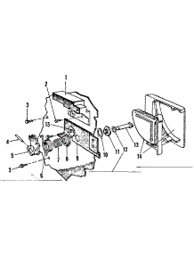 Detergent Cup Details parts for Kenmore Dishwasher 587.701503 (587701503, 587 701503) from AppliancePartsPros.com