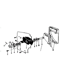 Detergent Cup Details parts for Kenmore Dishwasher 587.703002 (587703002, 587 703002) from AppliancePartsPros.com