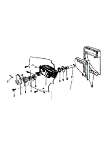 Detergent Cup Details parts for Kenmore Dishwasher 587.703003 (587703003, 587 703003) from AppliancePartsPros.com