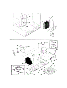 System parts for Kenmore Refrigerator 253.56289407 (25356289407, 253 56289407) from AppliancePartsPros.com