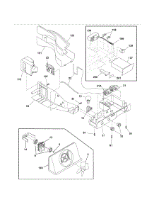 Controls parts for Kenmore Refrigerator 253.56292408 (25356292408, 253 56292408) from AppliancePartsPros.com