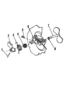 Detergent Cup Details parts for Kenmore Dishwasher 587.1487585 (5871487585, 587 1487585) from AppliancePartsPros.com