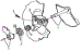 Detergent Cup Parts