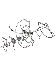 Detergent Cup Parts parts for Kenmore Dishwasher 587.1504190 (5871504190, 587 1504190) from AppliancePartsPros.com
