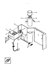 Control Panel parts for Kenmore Air Conditioner 253.78088892 (25378088892, 253 78088892) from AppliancePartsPros.com