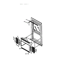 Window Mounting Kit parts for Kenmore Air Conditioner 253.78106890 (25378106890, 253 78106890) from AppliancePartsPros.com