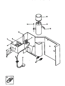 Control Panel parts for Kenmore Air Conditioner 253.78106890 (25378106890, 253 78106890) from AppliancePartsPros.com
