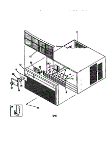 Wrapper parts for Kenmore Air Conditioner 253.78125890 (25378125890, 253 78125890) from AppliancePartsPros.com