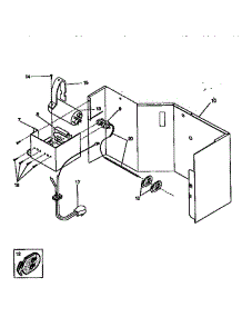 Control Panel parts for Kenmore Air Conditioner 253.78125891 (25378125891, 253 78125891) from AppliancePartsPros.com