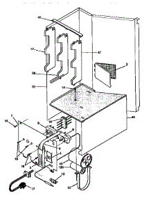 Control Panel Parts parts for Kenmore Air Conditioner 253.78127890 (25378127890, 253 78127890) from AppliancePartsPros.com