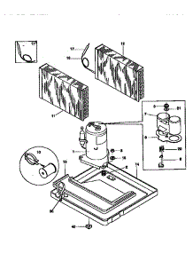 Unit Parts parts for Kenmore Heat Pump System 253.78145890 (25378145890, 253 78145890) from AppliancePartsPros.com