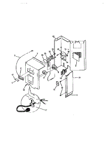 Control Panel Parts parts for Kenmore Air Conditioner 253.78229890 (25378229890, 253 78229890) from AppliancePartsPros.com
