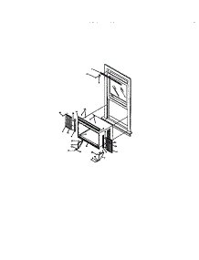 Window Mounting Kit parts for Kenmore Air Conditioner 253.78258890 (25378258890, 253 78258890) from AppliancePartsPros.com
