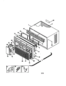 Wrapper parts for Kenmore Air Conditioner 253.78258890 (25378258890, 253 78258890) from AppliancePartsPros.com