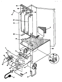 Control Panel parts for Kenmore Air Conditioner 253.78279890 (25378279890, 253 78279890) from AppliancePartsPros.com