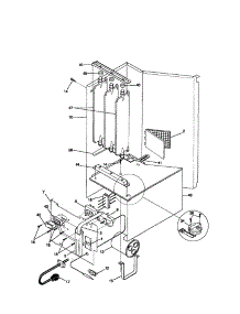 Control Panel parts for Kenmore Air Conditioner 253.78289890 (25378289890, 253 78289890) from AppliancePartsPros.com