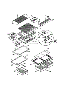 Shelves And Accessories parts for Kenmore Refrigerator 253.78821890 (25378821890, 253 78821890) from AppliancePartsPros.com