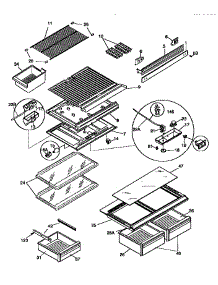 Shelves And Accessories parts for Kenmore Refrigerator 253.78832791 (25378832791, 253 78832791) from AppliancePartsPros.com