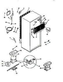 Unit Parts parts for Kenmore Refrigerator 253.78847790 (25378847790, 253 78847790) from AppliancePartsPros.com