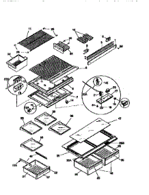 Shelves And Accessories parts for Kenmore Refrigerator 253.78847790 (25378847790, 253 78847790) from AppliancePartsPros.com