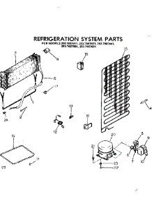 System Parts parts for Kenmore Refrigerator 253.7687641 (2537687641, 253 7687641) from AppliancePartsPros.com