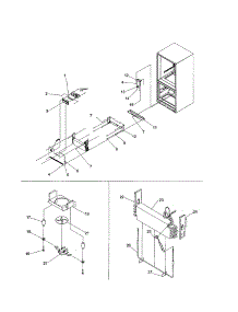 Evaporator / Freezer Control parts for Kenmore Refrigerator 596.71879100 (59671879100, 596 71879100) from AppliancePartsPros.com