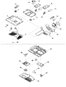Controls parts for Kenmore Refrigerator 596.72224200 (59672224200, 596 72224200) from AppliancePartsPros.com