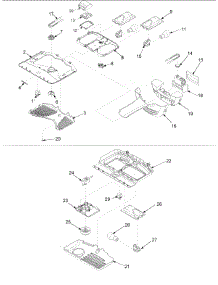 Controls parts for Kenmore Refrigerator 596.72252200 (59672252200, 596 72252200) from AppliancePartsPros.com