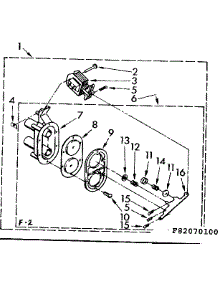 Two-Way Valve Parts Suds parts for Kenmore Washer 110.83070100 (11083070100, 110 83070100) from AppliancePartsPros.com