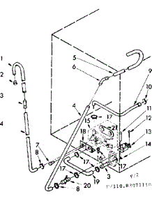 Water System Suds Only parts for Kenmore Washer 110.83071410 (11083071410, 110 83071410) from AppliancePartsPros.com