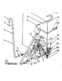 Water System Suds Only parts for Kenmore Washer 110.83074100 (11083074100, 110 83074100) from AppliancePartsPros.com