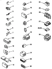 Wiring Harness parts for Kenmore Washer 110.92597410 (11092597410, 110 92597410) from AppliancePartsPros.com