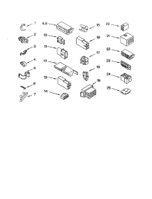 Wiring Harness parts for Kenmore Washer 110.92598400 (11092598400, 110 92598400) from AppliancePartsPros.com