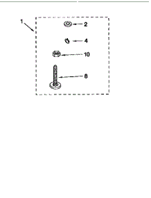 Miscellaneous parts for Kenmore Washer 110.92599400 (11092599400, 110 92599400) from AppliancePartsPros.com