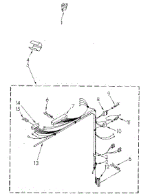 Wiring Harness parts for Kenmore Washer 110.82427330 (11082427330, 110 82427330) from AppliancePartsPros.com