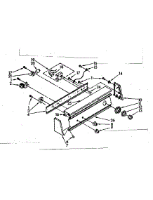 Console Panel Parts parts for Kenmore Washer 110.82427700 (11082427700, 110 82427700) from AppliancePartsPros.com