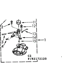 Drive Parts parts for Kenmore Washer 110.82172120 (11082172120, 110 82172120) from AppliancePartsPros.com