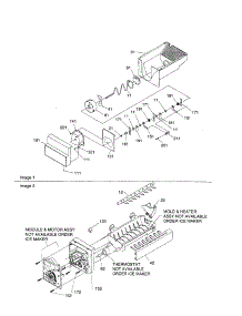 Ice Bucket Auger parts for Kenmore Refrigerator 596.50394001 (59650394001, 596 50394001) from AppliancePartsPros.com
