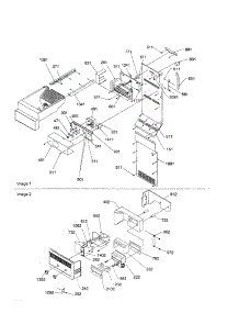 Ice Maker / Control Assembly parts for Kenmore Refrigerator 596.50399001 (59650399001, 596 50399001) from AppliancePartsPros.com