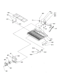 Machine Compartment parts for Kenmore Refrigerator 596.50399001 (59650399001, 596 50399001) from AppliancePartsPros.com