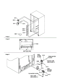 Water Filter Assembly parts for Kenmore Refrigerator 596.50399990 (59650399990, 596 50399990) from AppliancePartsPros.com