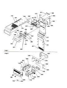 Ice Maker, Control Assembly parts for Kenmore Refrigerator 596.50399990 (59650399990, 596 50399990) from AppliancePartsPros.com