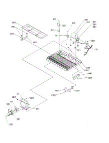 Machine Compartment parts for Kenmore Refrigerator 596.50692001 (59650692001, 596 50692001) from AppliancePartsPros.com