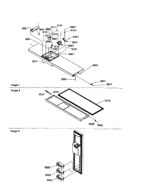 Freezer Door parts for Kenmore Refrigerator 596.50699000 (59650699000, 596 50699000) from AppliancePartsPros.com
